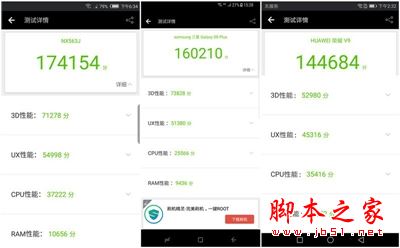 荣耀V9和努比亚Z17/三星S8+哪个值得买？荣耀V9/努比亚Z17/三星S8+区别对比评测