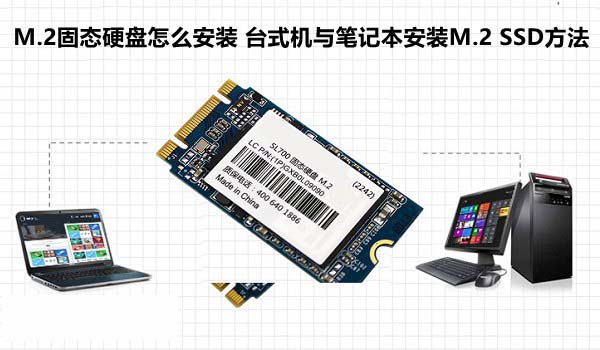 M.2固态硬盘怎么安装 台式机与笔记本电脑安装M.2 SSD方法图解