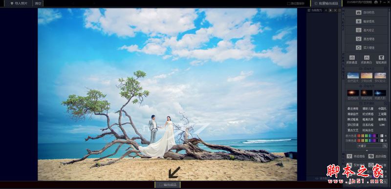 从这里导入照片并根据场景分组