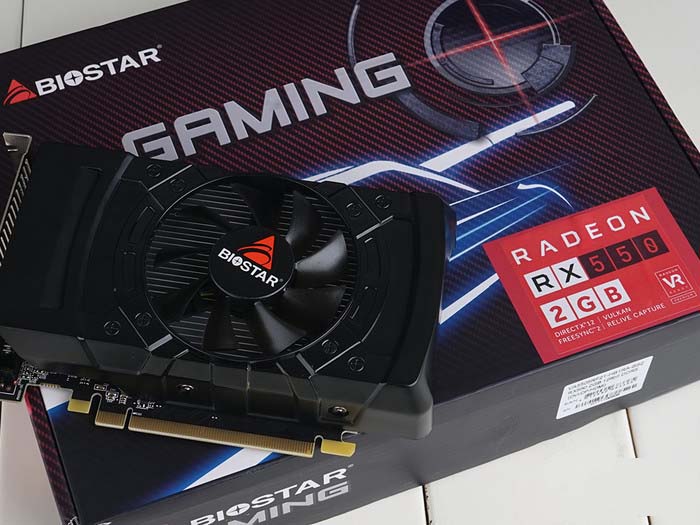 映泰 RX550 2GB 海外版评测