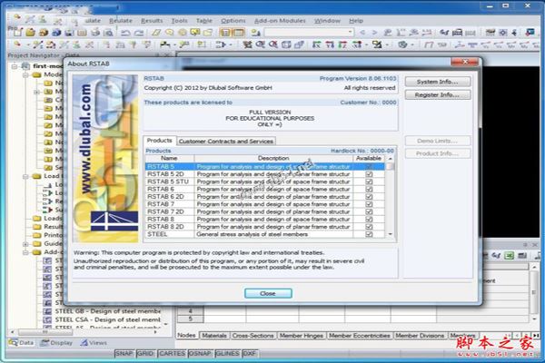 dlubal rstab 8下载 8.06 免费版