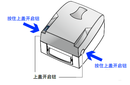 科诚GoDEX G500打印机怎么安装碳带?”