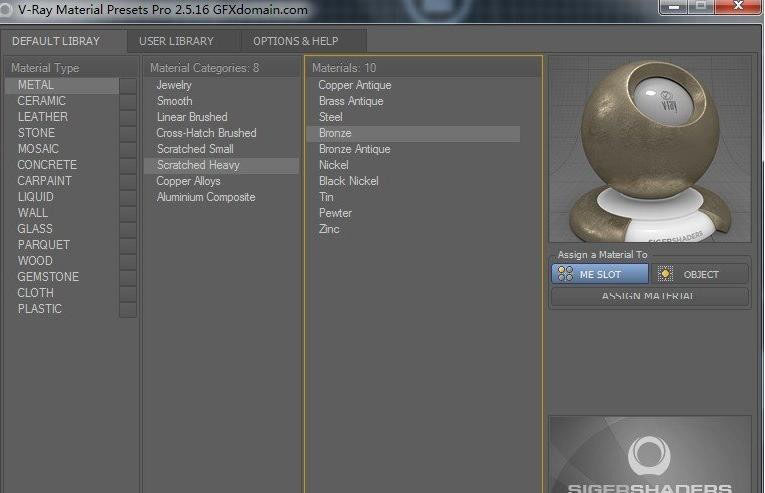 V-Ray Material Presets Pro(VR材质库)