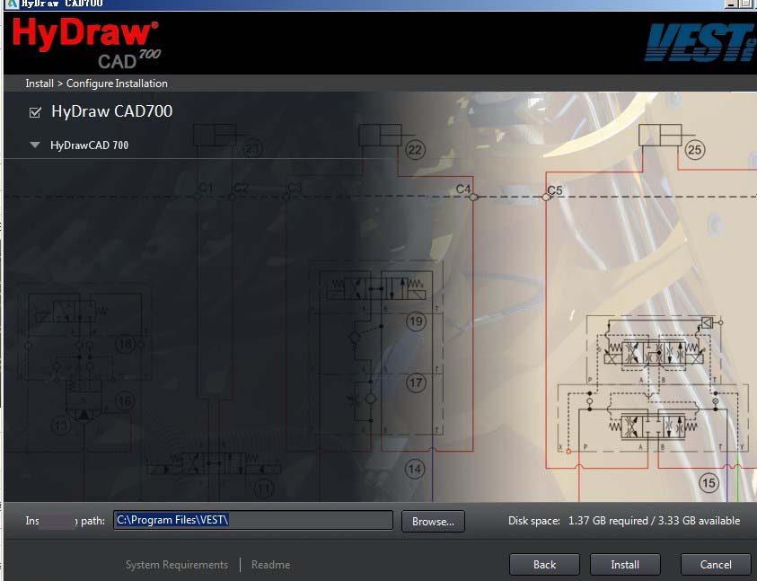 Hydraw Cad 800