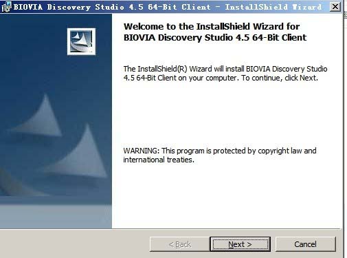 discovery studio 4.5