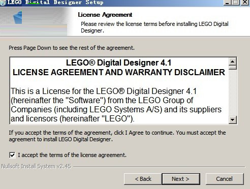 虚拟乐高积木软件(lego digital designer)
