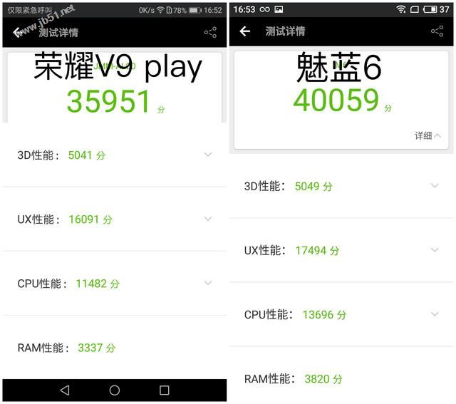 魅蓝6和荣耀V9 play买哪个好？魅蓝6对比荣耀V9 Play评测