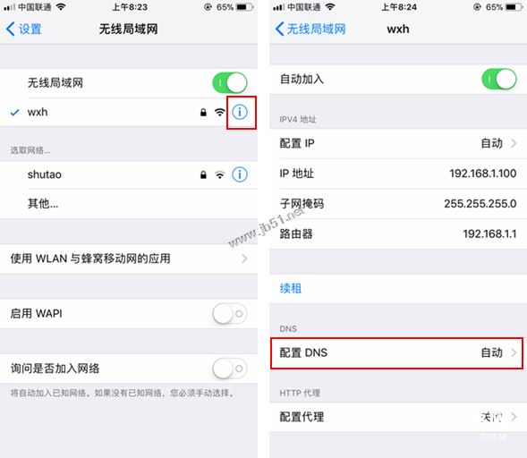 苹果手机怎么设置DNS iPhone8更改DNS详细图文教程 