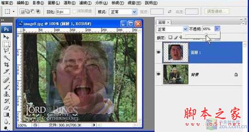 Photoshop移花接木教程 恶搞人面合成 