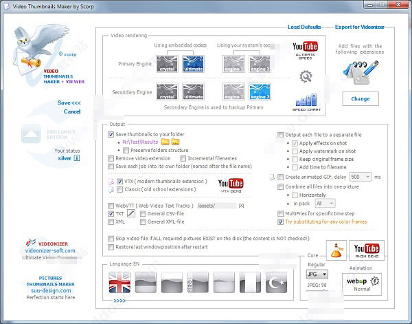 videothumbnailsmaker破解版下载 video thumbnails maker(视频缩略图生成) v12.0.0.0 特别版(安装教程+破解补丁)