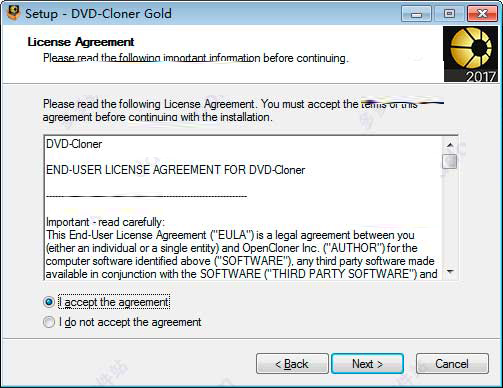 dvd cloner gold 2017中文破解版 dvd cloner gold 2017(DVD和蓝光复制刻录软件) v14.20 多语言特别版(附破解补丁+安装步骤)