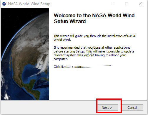nasa world wind下载 NASA World Wind(地球放大镜) v1.4 免费中文汉化版(附汉化补丁+安装教程)