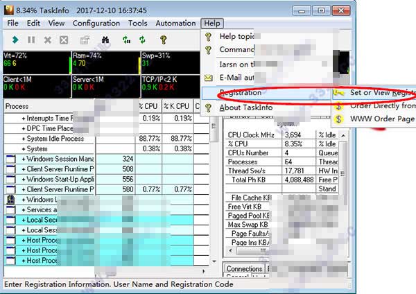 TaskInfo破解版下载 TaskInfo(实时监控软件) V10.0.0.336 英文特别版(附注册码+安装教程)