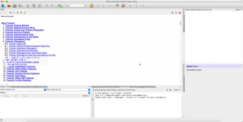 WingIDE破解版下载 Wing IDE for Mac(Python开发工具) V6.0.8-2 苹果电脑版 (附破解补丁+破解教程)