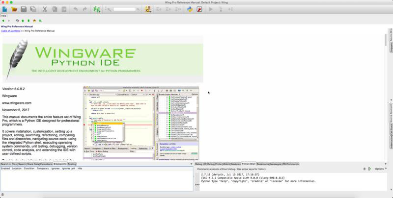 WingIDE破解版下载 Wing IDE for Mac(Python开发工具) V6.0.8-2 苹果电脑版 (附破解补丁+破解教程)
