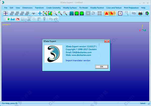 3Data Expert 11下载 3D CAD数据综合处理(DeskArtes 3Data Expert) v11.0.0.27 破解激活安装版 32位