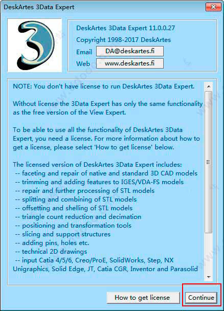 3Data Expert 11下载 3D CAD数据综合处理(DeskArtes 3Data Expert) v11.0.0.27 破解激活安装版 32位