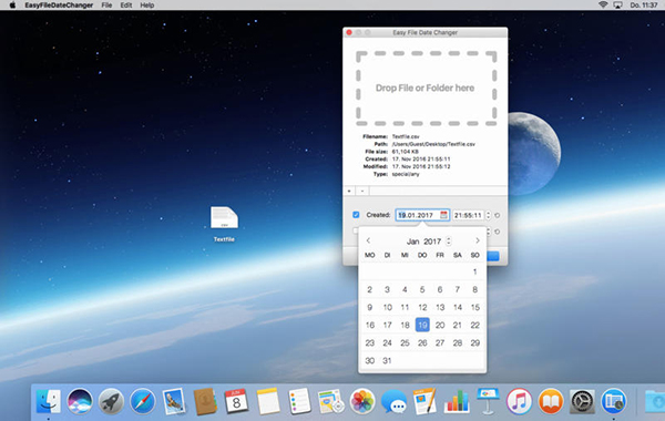 Easy File Date Changer for Mac(文件修改管理软件) V1.0.2 苹果电脑版