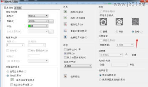 电气工程师CAD 2010 图案填充岛样式如何设置