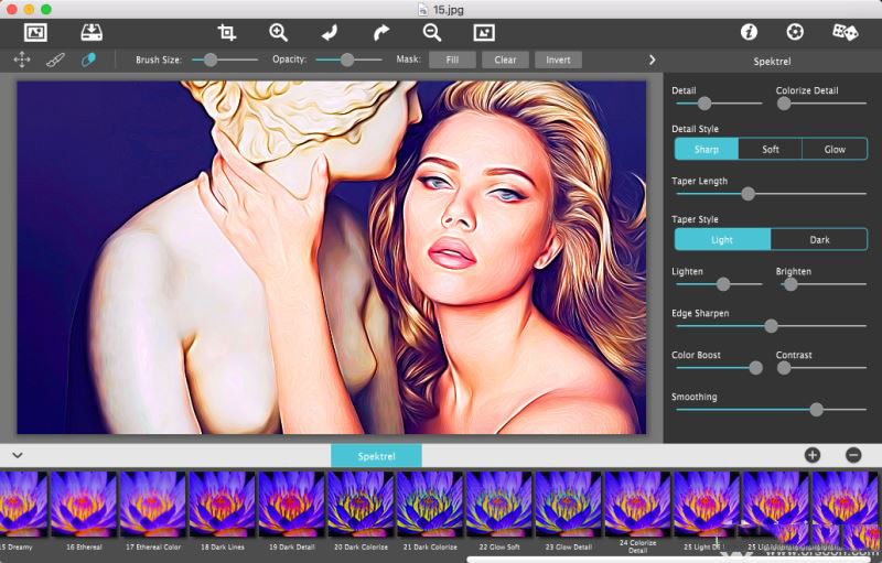 Spektrel Art Mac破解版下载 ixiPix Spektrel Art for Mac(图片锐化工具)特别版 v1.1.0 苹果电脑版(附注册码+破解步骤)