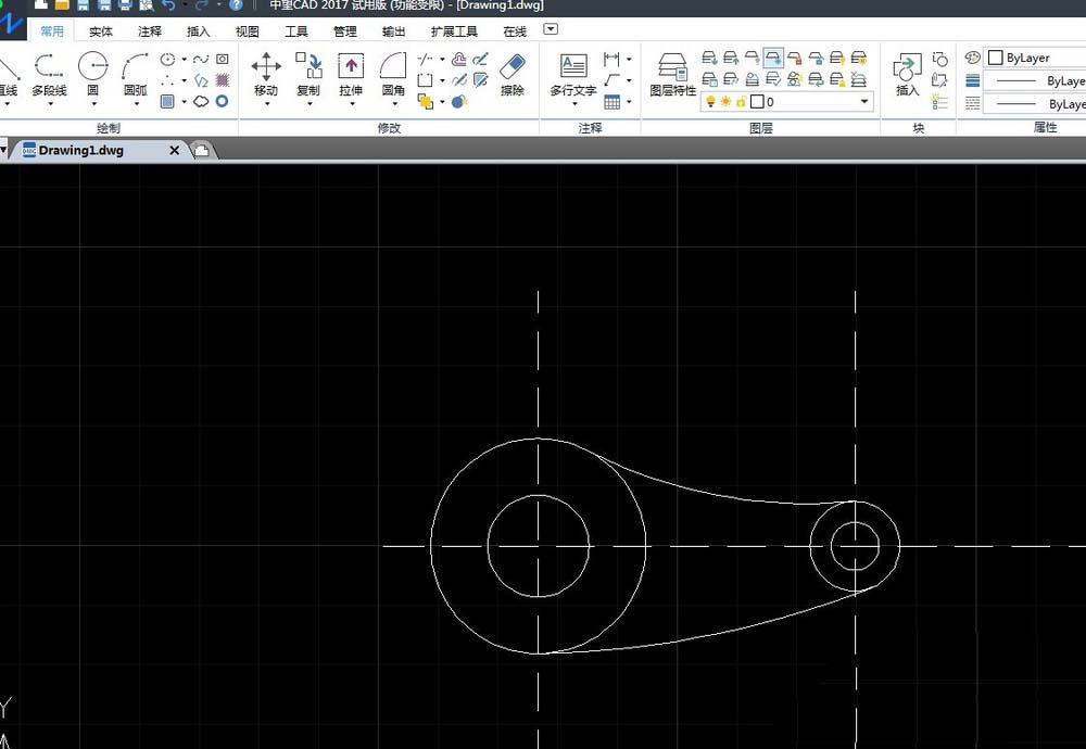 CAD怎么绘制机械零件平面图?