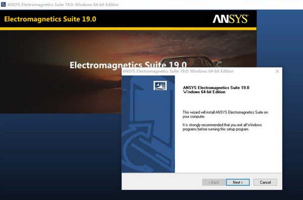 ANSYS Electromagnetics Suite 19 安装破解教程