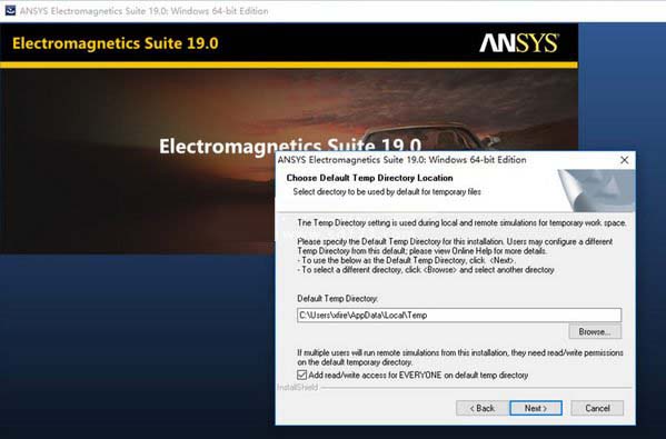 ANSYS Electromagnetics Suite 19 安装破解教程