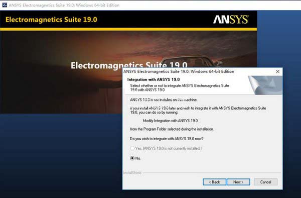 ANSYS Electromagnetics Suite 19 安装破解教程