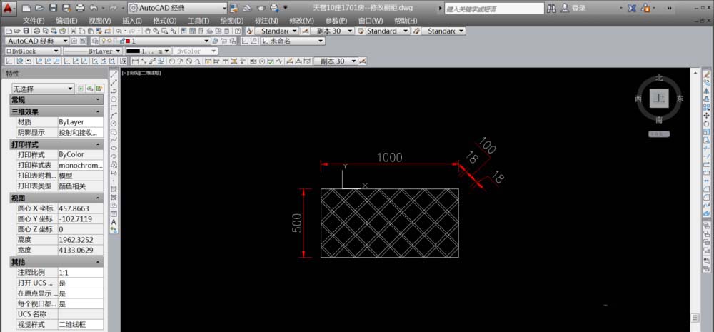 CAD怎么画红酒架? CAD酒架平面图的设计方法