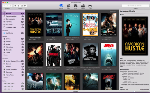 Movie Explorer for Mac(电影数据库) V1.8.1 苹果电脑版