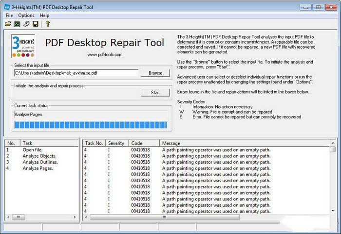 PDF Desktop Repair Tool中文版