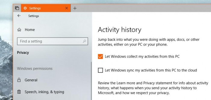在Windows 10春季创作者更新中关闭Timeline(时间轴)功能的两种方法介绍”