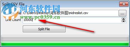 csv大文件打开器(split csv file) 3.0 免装版