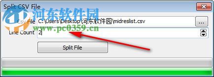 csv大文件打开器(split csv file) 3.0 免装版