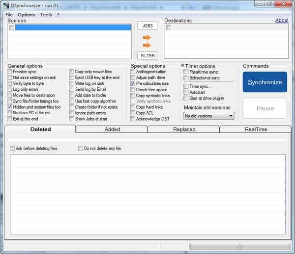 dsynchronize(免费文件同步软件) V2.43.3 绿色汉化版