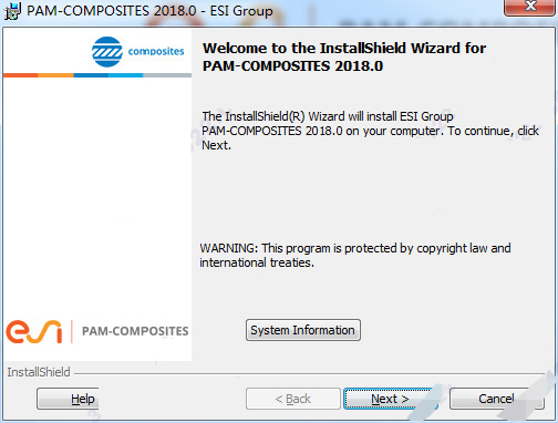 PAM Composites2018破解版下载 ESI PAM Composites 2018 64位 特别版(附破解补丁+安装教程)