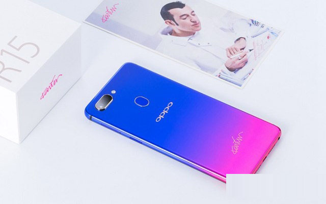 OPPO R15星云特别版图赏 简直太漂亮了！