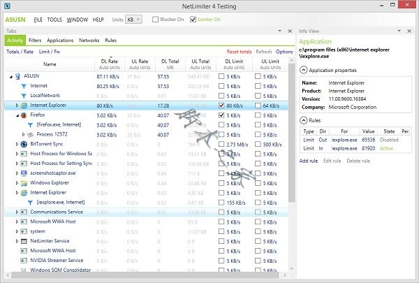 NetLimiter4汉化免费版 NetLimiter 4(网络流量监测控制软件) v4.0.63 汉化企业免费版(附安装步骤)