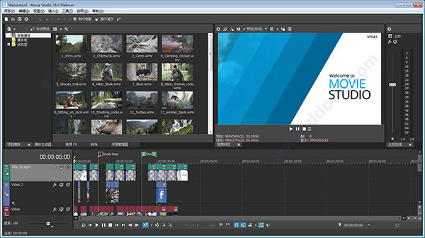 Movie Studio 15中文破解版