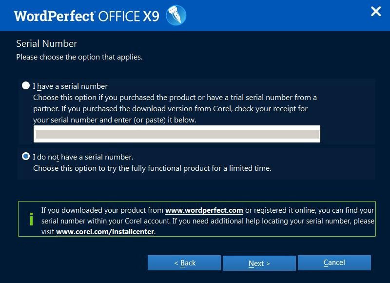 WordPerfect Office X9 Standard下载