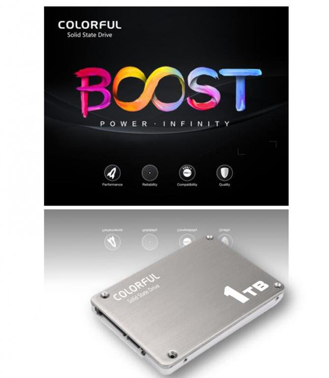 SL500 1TB BOOST横空出世 七彩虹发布BOOST系列1TB高性能SSD”