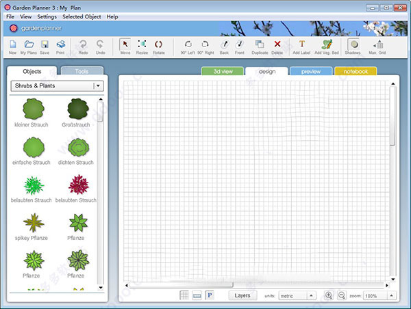 Garden Planner下载 园林规划工具(Garden Planner) v3.8.15 官方安装版