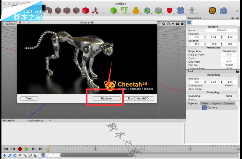 Cheetah3D破解版下载 Cheetah3D for mac v7.5.2 破解注册版版(附破解注册教程)