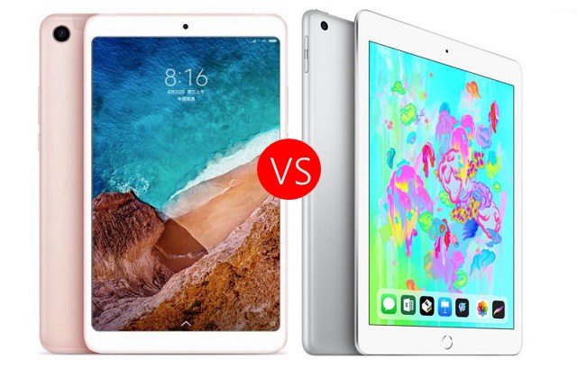 小米平板4和iPad 2018买哪个好 2018新ipad与小米平板4区别对比评测”