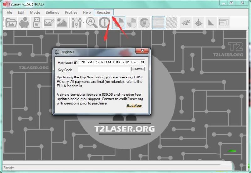 T2Laser破解版下载 T2Laser(图像G-code压缩软件) v1.5n 免费安装版(附破解教程+注册机)