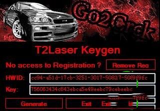 T2Laser破解版下载 T2Laser(图像G-code压缩软件) v1.5n 免费安装版(附破解教程+注册机)