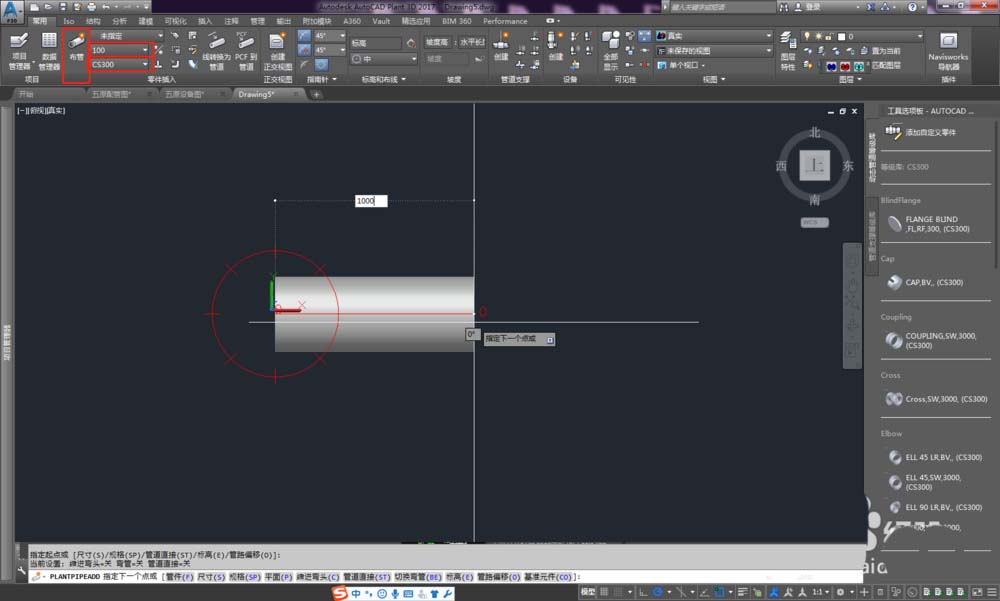 CAD Plant 3D怎么进行管道的布置?