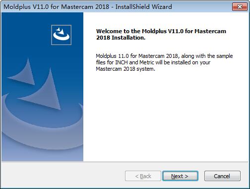Moldplus破解版下载 分模软件Moldplus 11.0 for Mastercam 2018 官方安装版(附汉化补丁)