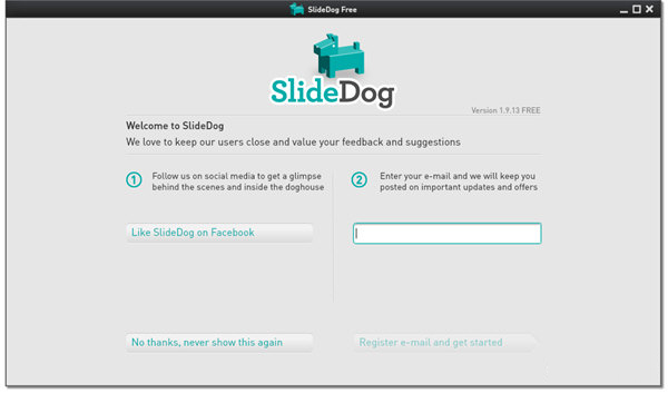 SlideDog(PPT演示文档制作) v2.1.4 英文安装版