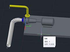 autocad plant3D怎么画有管道的设备模型?